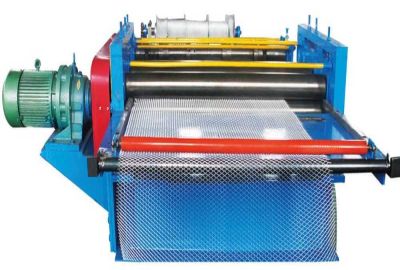 فرایند تولید توری فلزی کششی.