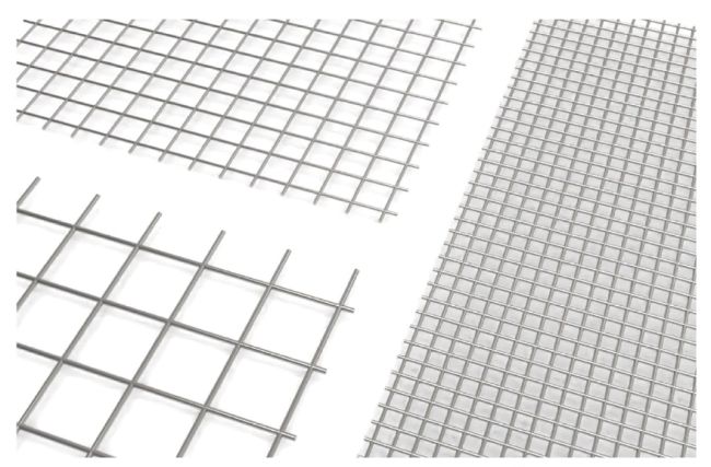 انواع چشمه توری مش رولی در سایز متنوع.